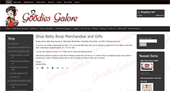 Desktop Screenshot of bettyboopsuperstore.com