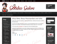 Tablet Screenshot of bettyboopsuperstore.com